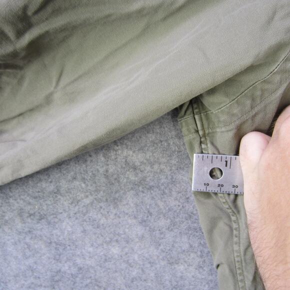 Ralph Lauren Shirt Mens Medium Green Classic Fit Button Down Elbow Patch Preppy - Picture 7 of 9